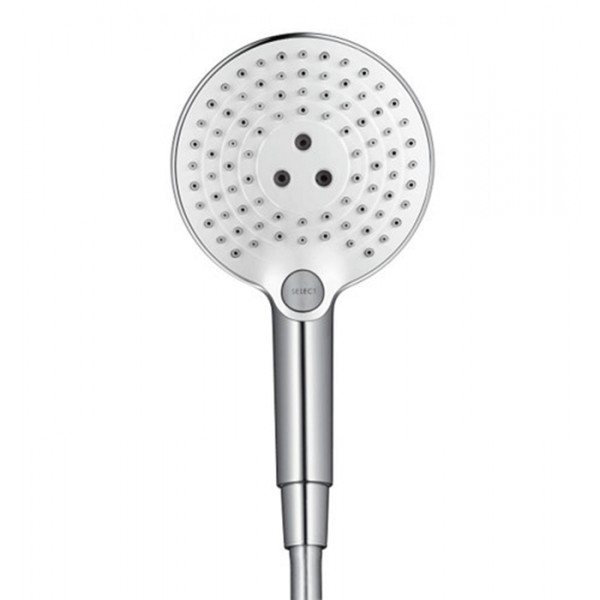 Ручний душ Raindance Select S 120 3jet EcoSmart 9L White/Chrome (26531400)