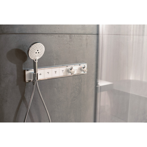 Ручний душ Raindance Select S 120 3jet EcoSmart 9L White/Chrome (26531400)