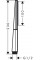 Ручний душ Rainfinity 1jet EcoSmart Brushed Black Chrome (26867340)