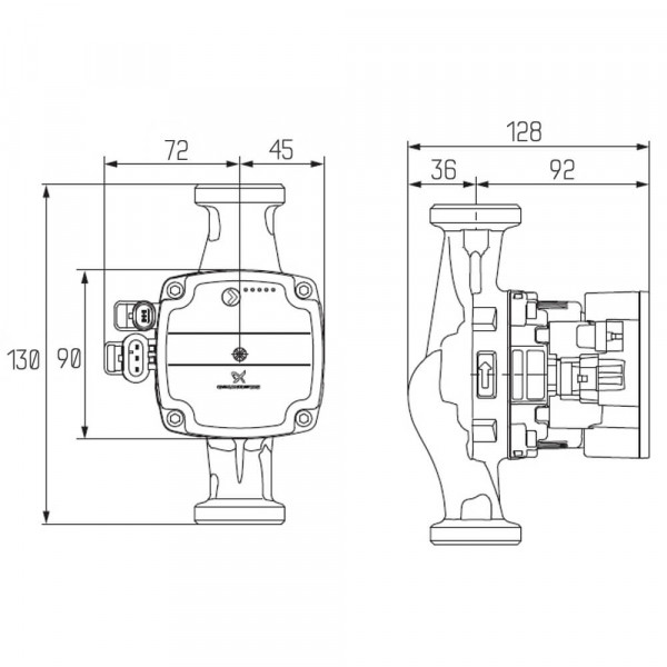 Циркуляційний насос Насос Grundfos Icma 25/70 №P328