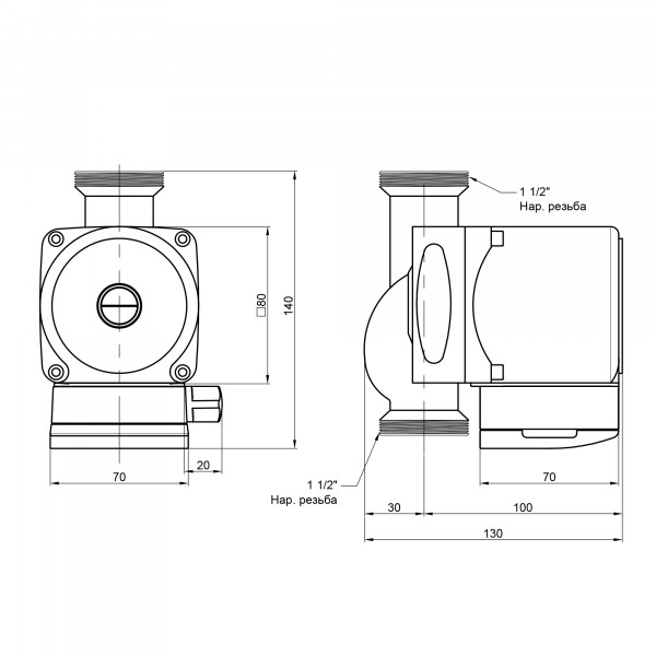 Циркуляційний насос Насос Grundfos Icma 25/40 №P320