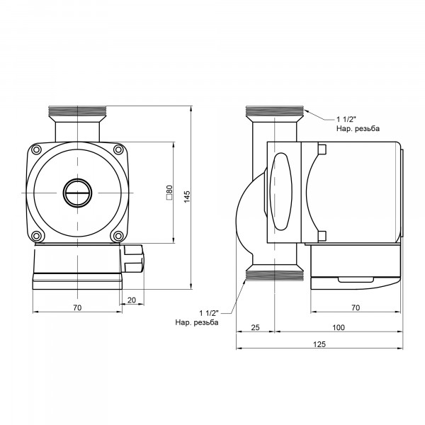 Циркуляційний насос Насос Grundfos Icma 25/60 №P321