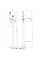 Смеситель для ванны TOPAZ MODERNO TMD-33113R-H78A