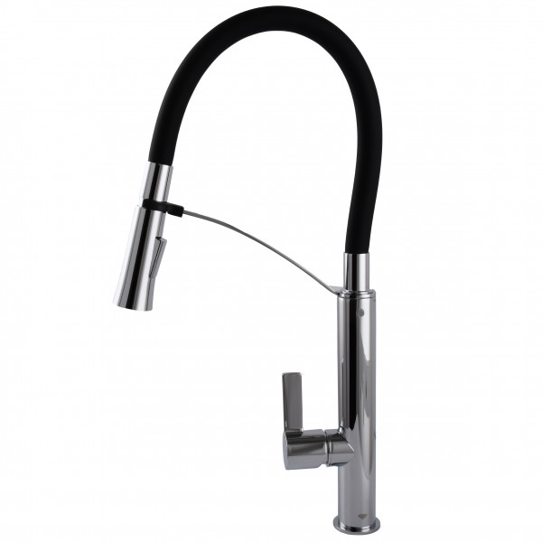 Смеситель для кухни TOPAZ MODERNO TMD-8817-H23-BL