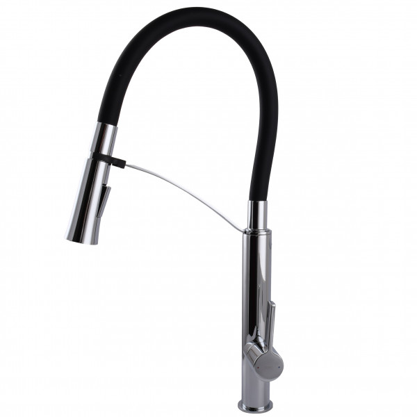 Смеситель для кухни TOPAZ MODERNO TMD-8817-H23-BL