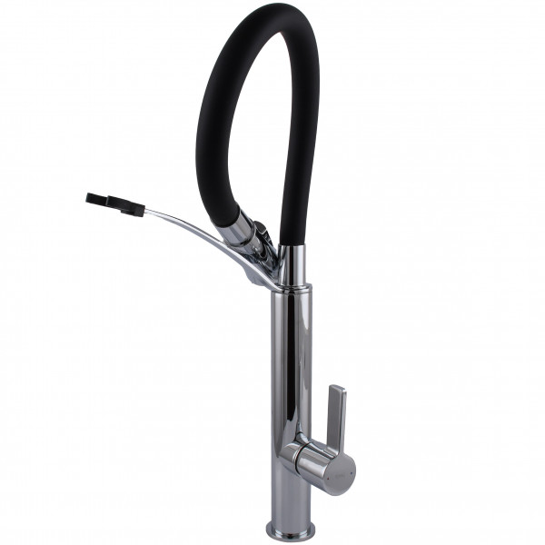 Смеситель для кухни TOPAZ MODERNO TMD-8817-H23-BL