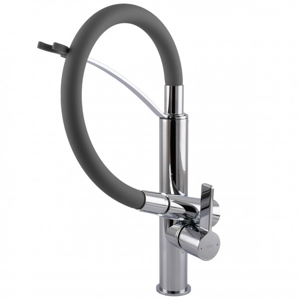 Смеситель для кухни TOPAZ MODERNO TMD-8817-H23-GR