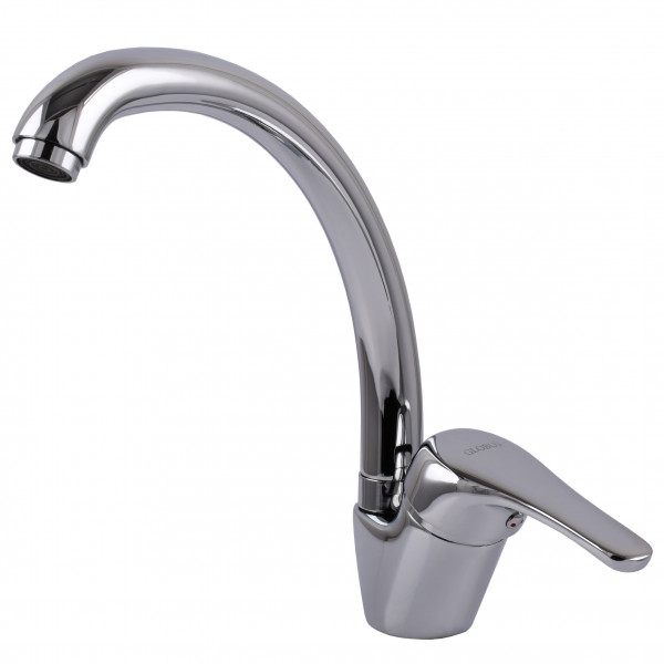 Змішувач для кухні Globus Lux Solly GLSO-0103S-WH без шлангів