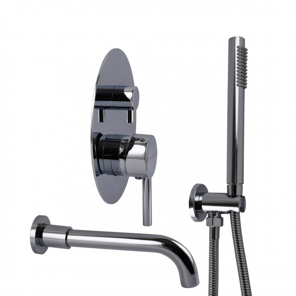 Змішувач для ванної вбудований Globus Lux LAZER Pro  GLPR-202-00-SMART