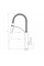 Змішувач для кухні TOPAZ MODERNO TMD TMD 8818-H23-W