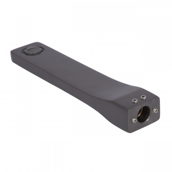 Вилив Qtap (25,8x39,3x200) для змішувача для раковини прихованого монтажу Gemini Gunmetal Black PVD QTGEM258393200GMB50128