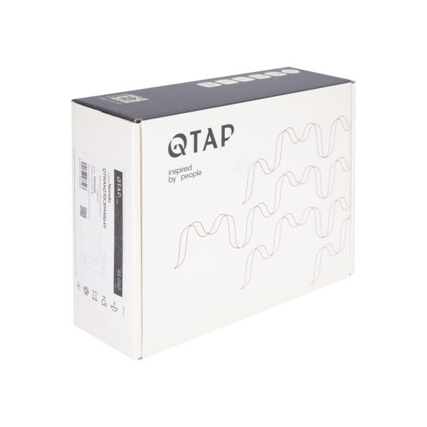 Змішувач для раковини низький Qtap Nando  QTNAN270CRM48649 Chrome