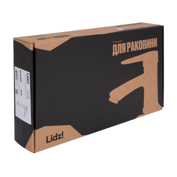 Змішувач для раковини  Lidz Dozorca 001FH високий (k35) Chrome LDDOZ001FHCRM48990