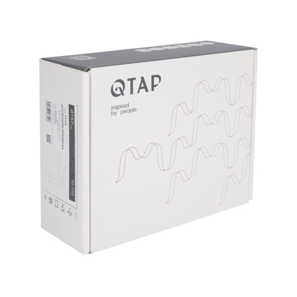 Змішувач для раковини низький Qtap Crow  QTCRO270CRM48644 Chrome