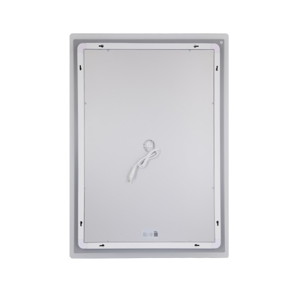 Зеркало Lidz Orion (OR2) 600х800 с LED-подсветкой Touch, с антизапотеванием, с диммером, рег. яркости LDOR60080049292