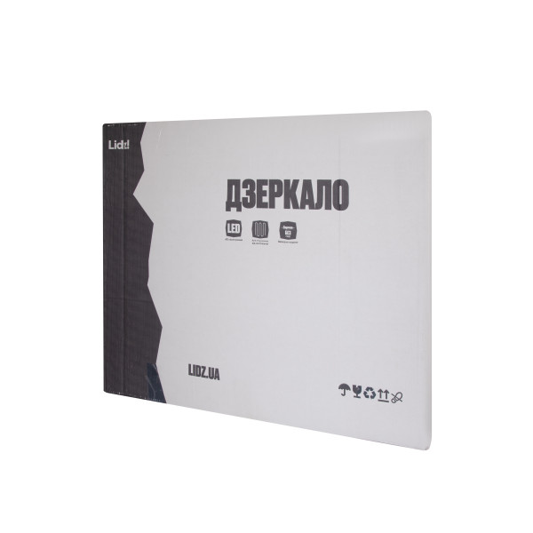 Зеркало Lidz Orion (OR2) 700х800 с LED-подсветкой Touch, с антизапотеванием, с диммером, рег. яркости LDOR70080049293