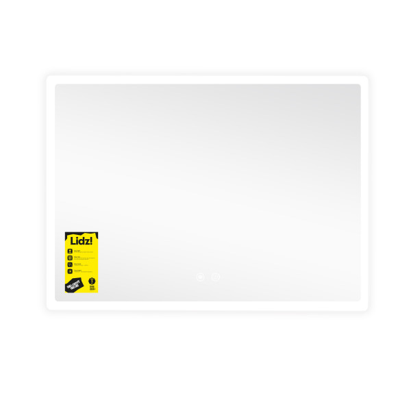 Зеркало Lidz Orion (OR2) 800х600 с LED-подсветкой Touch, с антизапотеванием, с диммером, рег. яркости LDOR80060049294
