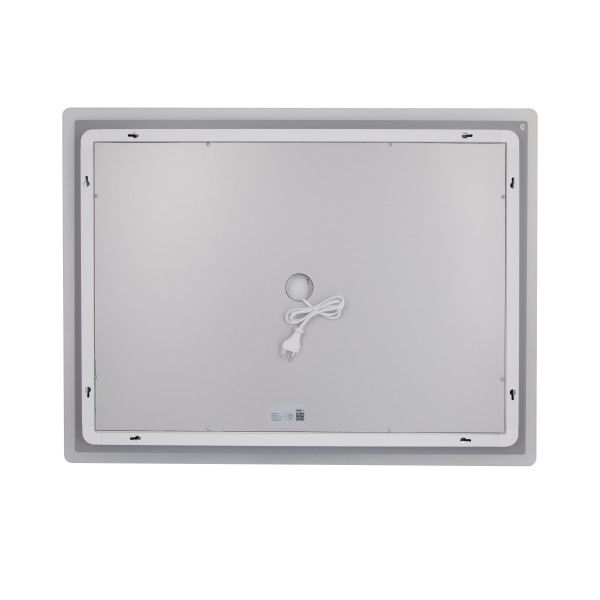 Зеркало Lidz Orion (OR2) 800х600 с LED-подсветкой Touch, с антизапотеванием, с диммером, рег. яркости LDOR80060049294
