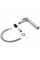 Змішувач для раковини високий Lidz Helix 001FH (k35)  LDHEL001FHNKS49179 Nickel