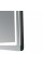 Зеркало Qtap Mideya (MI2) 800х600 с часами, с LED-подсветкой Touch, с антизапотеванием, диммером, рег. яркости QTMID80060049265