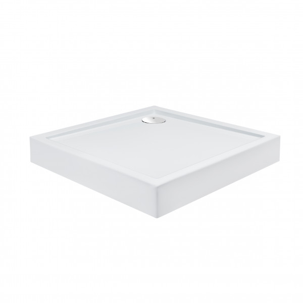 Набор Qtap душевая кабина Capricorn CRM1099SC6 Clear 2020x900x900 мм + поддон Tern 309912C 90x90x12 см с сифоном