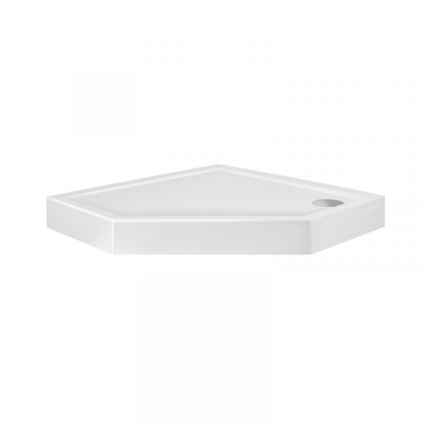 Набор Qtap душевая кабина Scorpio CRM10995-AC6 Clear 2120x900x900 мм + поддон Diamond 309912 90x90x12 см с сифоном