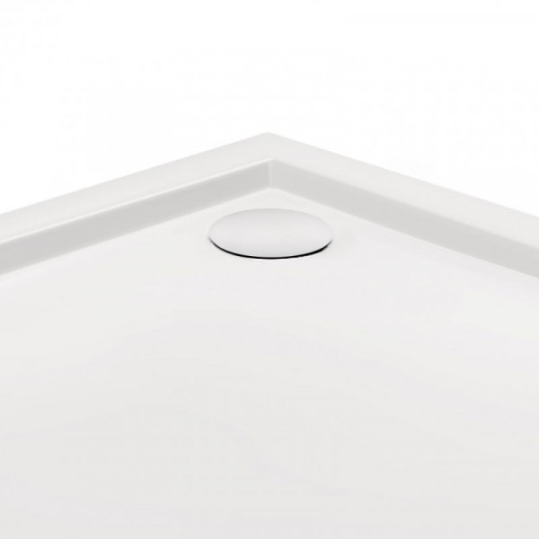 Набор Qtap душевая кабина Taurus CRM1011AC6 Clear 2020x1000x1000 мм + поддон Robin 301112 100x100x12 см с сифоном