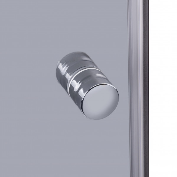 Душевая кабина Lidz Latwa SC80x80.SAT.HIGH.GR, стекло тонированное 4 мм без поддона