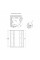 Душевая кабина Lidz Latwa SC90x90.SAT.HIGH.FR, стекло Frost 4 мм без поддона