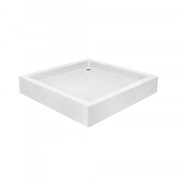 Набор Lidz душевая кабина Wawel SC90x90.SAT.LOW.FR, стекло Frost 4 мм + поддон Mazur