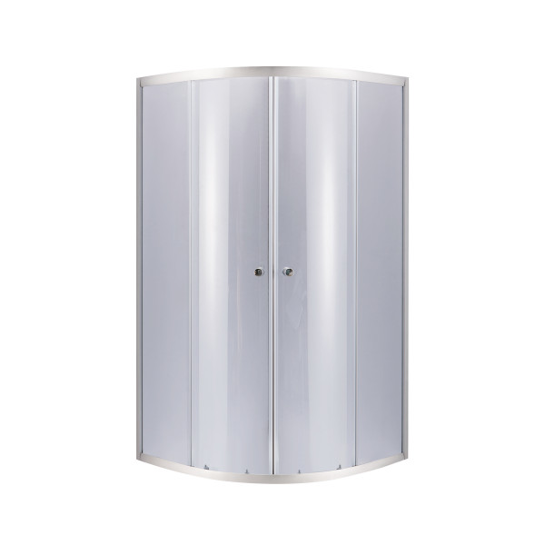 Душевая кабина Lidz Latwa SC90x90.SAT.LOW.GR, стекло тон. 4 мм + Lidz Душевой поддон KAPIELKA ST90x90x14