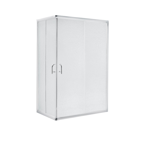 Душевая кабина Lidz Wawel SC100x80.SAT.LOW.FR, стекло Frost 5 мм + Lidz Душевой поддон KAPIELKA ST100x80х14
