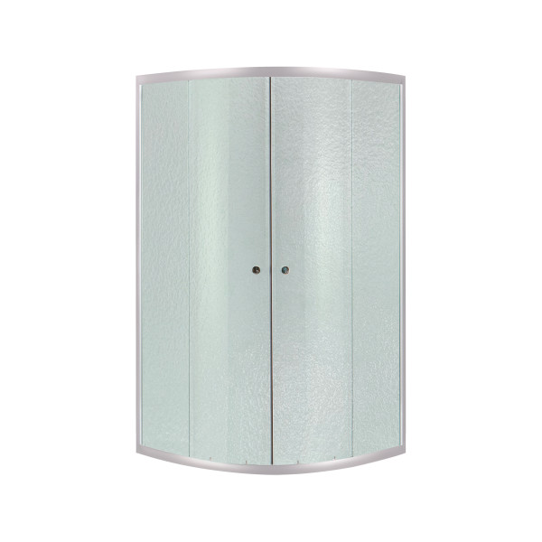 Душевая кабина Lidz Latwa SC80x80.SAT.LOW.FR, стекло Frost 4 мм + Lidz Душевой поддон KAPIELKA ST80x80x14