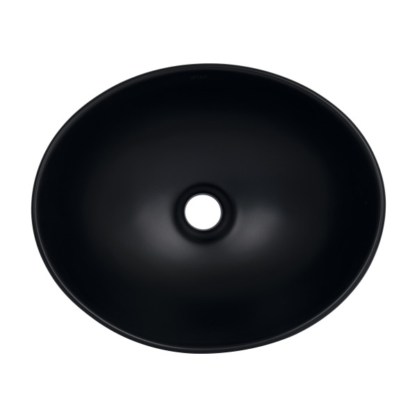 Раковина для ванной Раковина-чаша Qtap Dove 415x340x140 Matt black QT06116062AMB