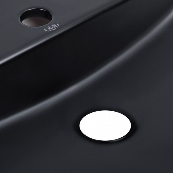 Раковина для ванной Раковина-чаша Qtap Scorpio 600х400х120 Matt black QT142203MBMBN