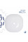 Раковина для ванной Комплект Qtap Kolibri: Раковина накладная 400x400x140 мм, White, квадратная + Донный клапан Pop-up PU02