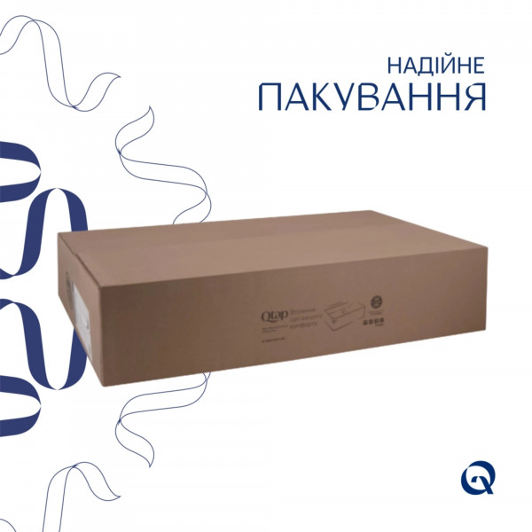 Раковина для ванной Комплект Qtap Cardinal: Раковина накладная 600x380x140 мм, White, овальная + Донный клапан Pop-up PU02