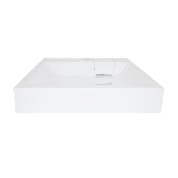 Раковина для ванной Раковина на стиральную машину Qtap Arvin 595x595x115 мм, White QTARV2365WHI48575