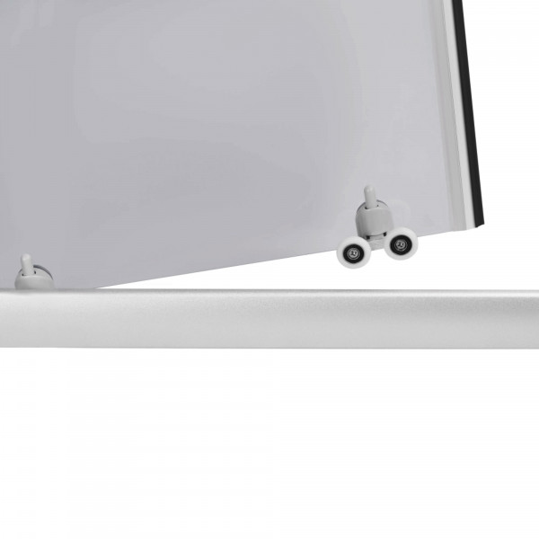 Душевая кабина Lidz Latwa SC90x90.SAT.LOW.DGR, стекло темное тонированное 4 мм без поддона