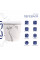 Унитаз подвесной Qtap Robin Ultra Quiet 520×365×340 мм, Marble, с сиденьем Slim Duroplast / Soft-close / Quick Release QTROB26MR48998