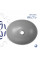 Раковина для ванной Раковина накладная Qtap Dove 415x340x140 мм, Stone grey, овальная, с донным клапаном QTDOV188SG49783