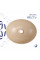 Раковина для ванной Раковина накладная Qtap Dove 415x340x140 мм, Beige, овальная, с донным клапаном QTDOV188SB49784