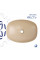 Раковина для ванной Раковина накладная Qtap Cardinal 500х380х140 мм, Beige, прямоугольная, с донным клапаном QTCAR188SB49825