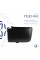 Унитаз подвесной Qtap Gemini Ultra Quiet 485×340×350 мм, Matt Black, с сиденьем Slim Duroplast / Soft-close / Quick Release QTGEM28BLM50505