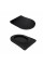 Унитаз подвесной Qtap Taurus Ultra Quiet 515×360×350 мм, Matt Black, с сиденьем Slim Duroplast / Soft-close / Quick Release QTTAU28BLM50504