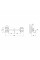 Гачок Тримач Lidz Oreo 0803 3 гачка LDORE0803CRM22174 Chrome
