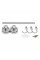 Гачок Тримач Lidz Oreo 0803 3 гачка LDORE0803CRM22174 Chrome