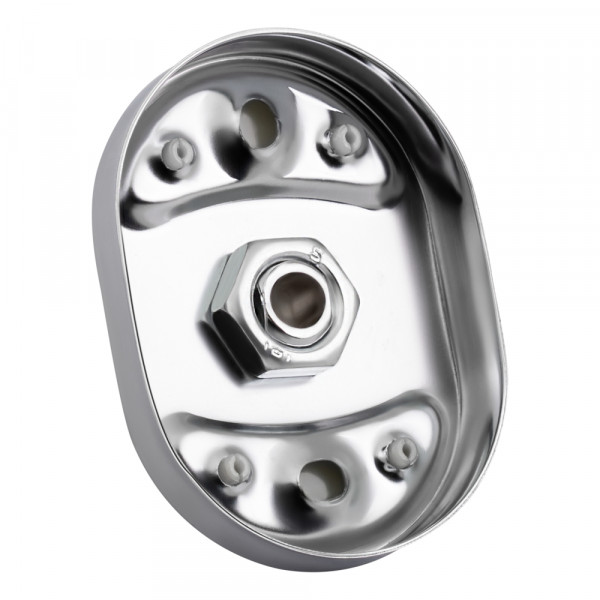Полиця у ванну Полиця універсальна Lidz Oreo 0901 скляна (52*12 см) LDORE0901CRM22178 Chrome
