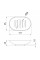 Мильниця Мильниця Lidz Oreo 0210 (матове скло) LDORE0210CRM32454 Chrome