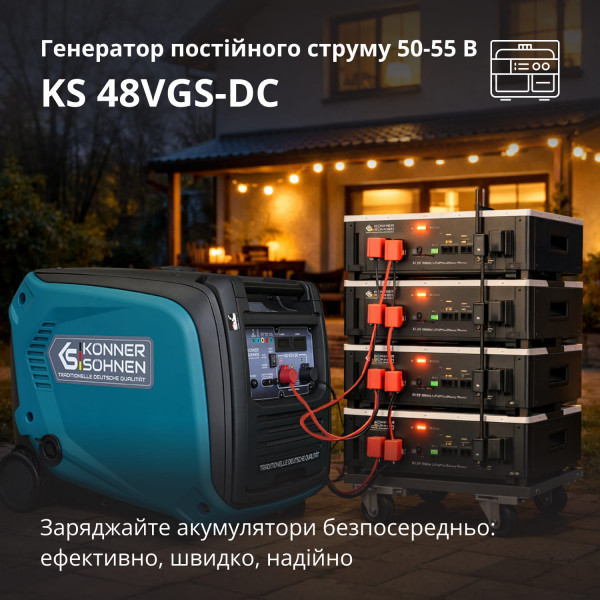 Бензиновый генератор Генератор Könner & Söhnen KS48VGS-DC